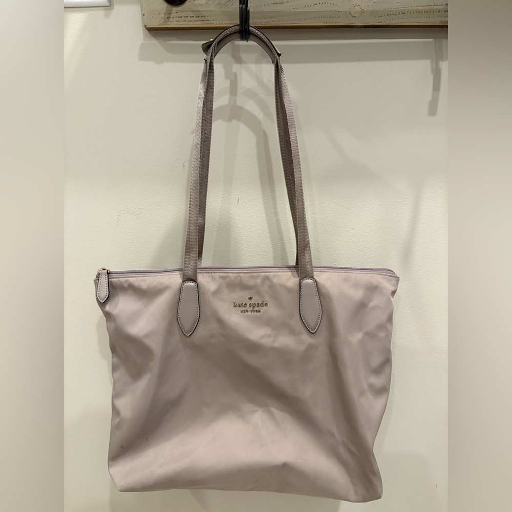 Kate Spade Mel Packable Tote in "Warm Taupe"